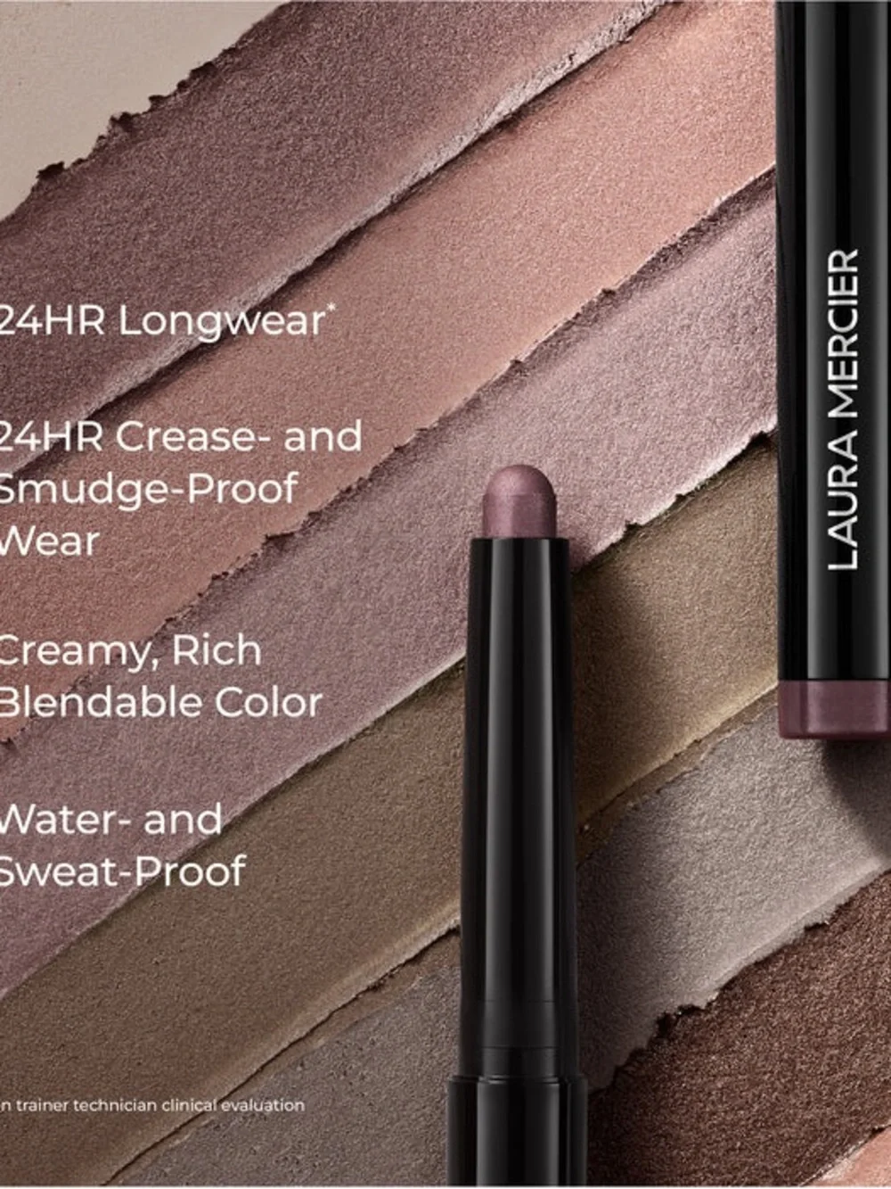 NEW Laura Mercier RoseGlow Caviar Stick Eye Shadow - Forbidden Rose